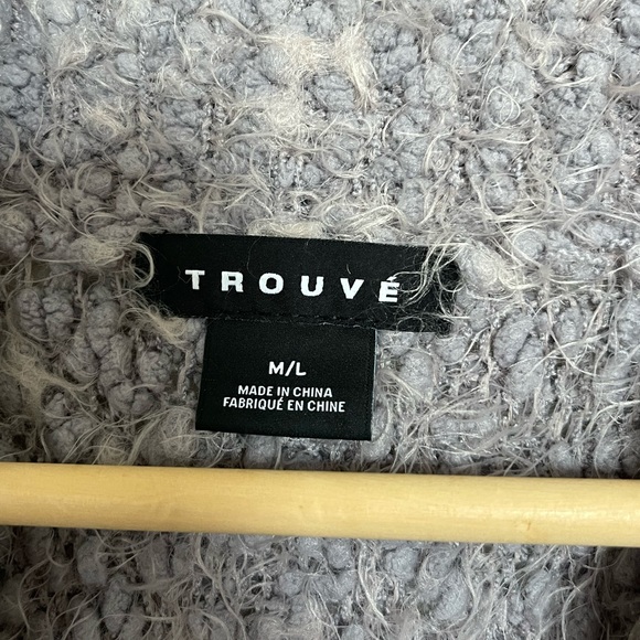 Trouvé Oversized Lilac Sweater - Picture 3 of 3